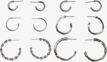 Boucles d'oreilles 'OLILA' PIECES en argent : devant