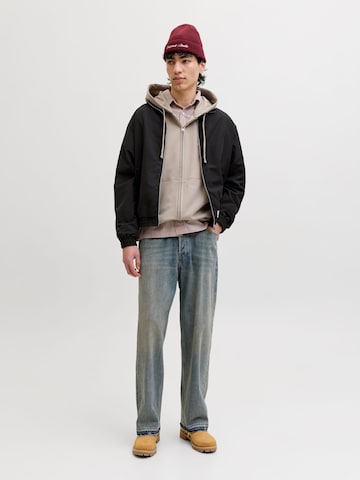 JACK & JONES Between-Season Jacket 'Cassis' in Black