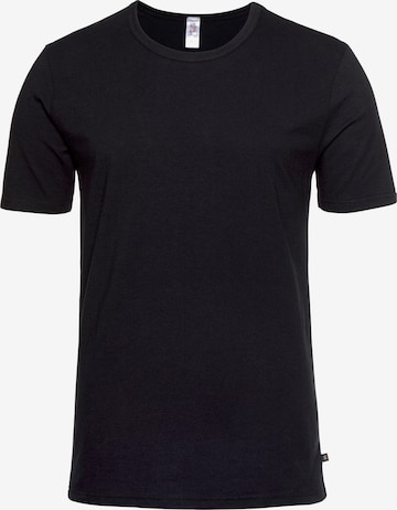 H.I.S Regular Shirt in Black: front