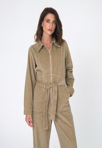 FRESHLIONS Jumpsuit 'Gabriela' in Braun