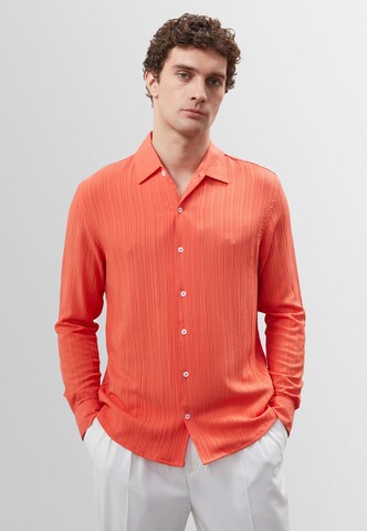 Antioch - Ajuste regular Camisa de negocios en naranja: frente