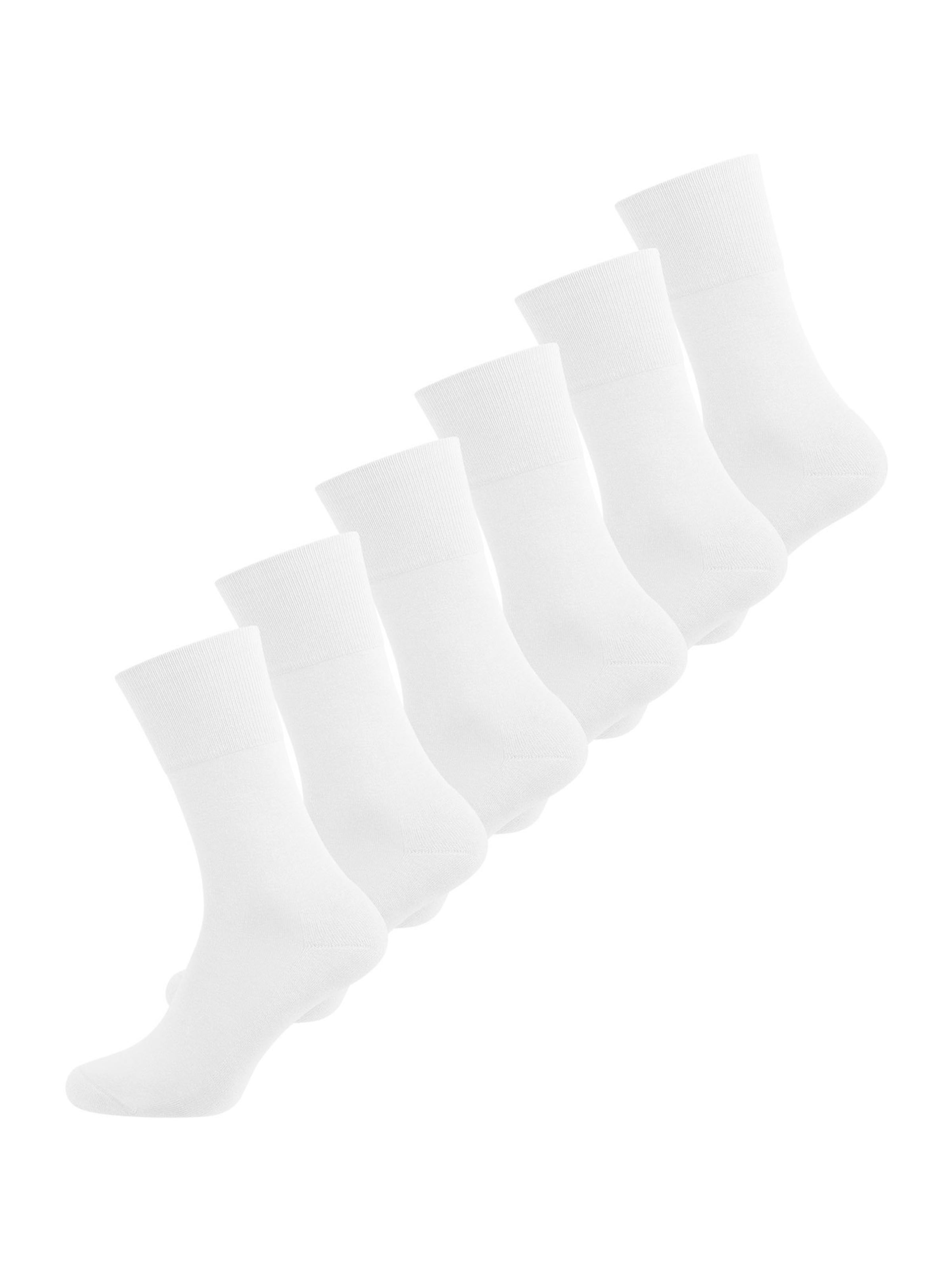 Nur Die Sokken ' Baumwolle Aktiv Sport und Freizeit ' in Wit: voorkant