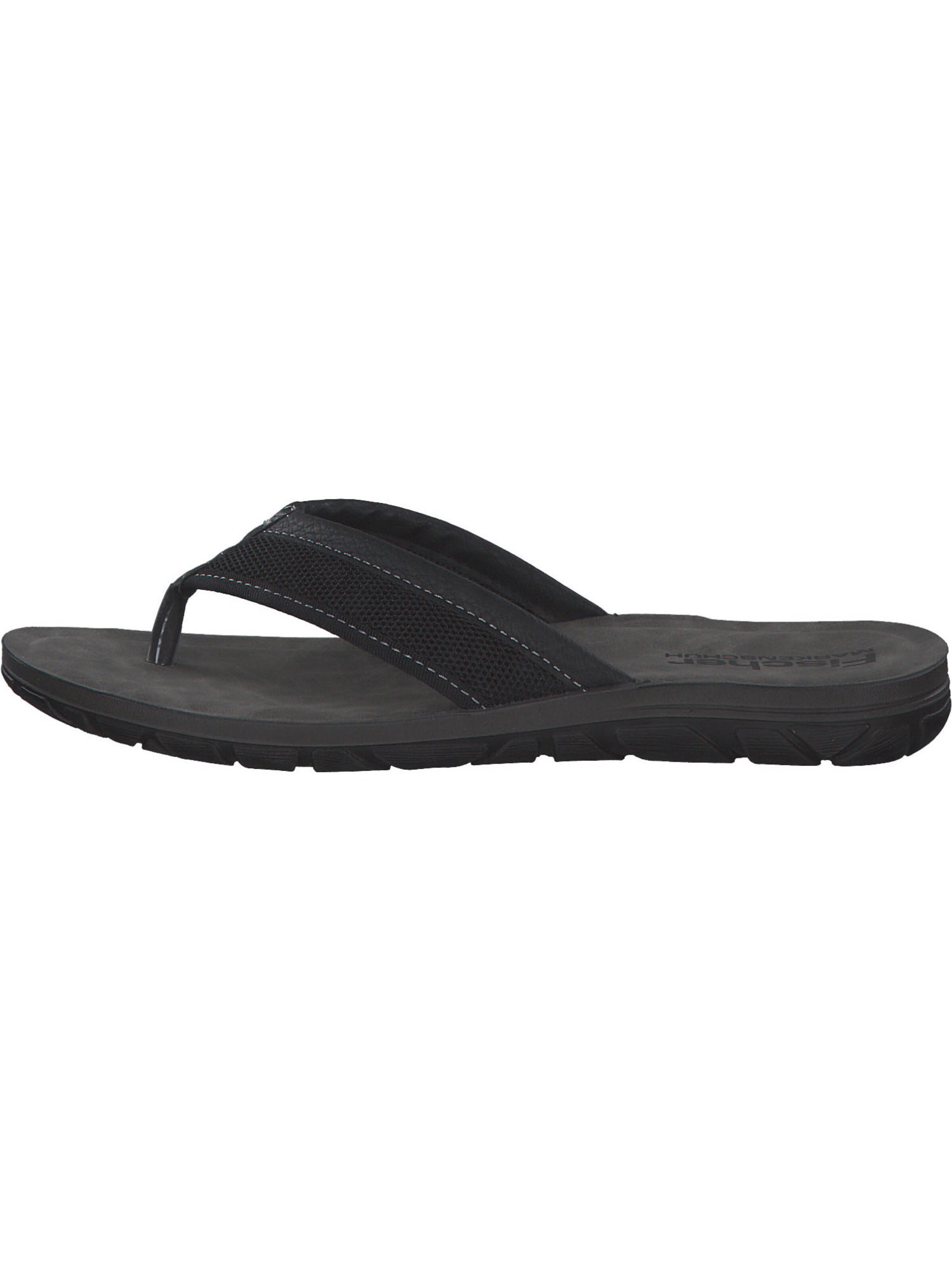 FISCHER T-Bar Sandals in Grey