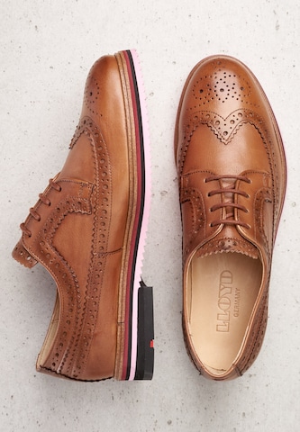 Chaussure à lacets LLOYD en marron