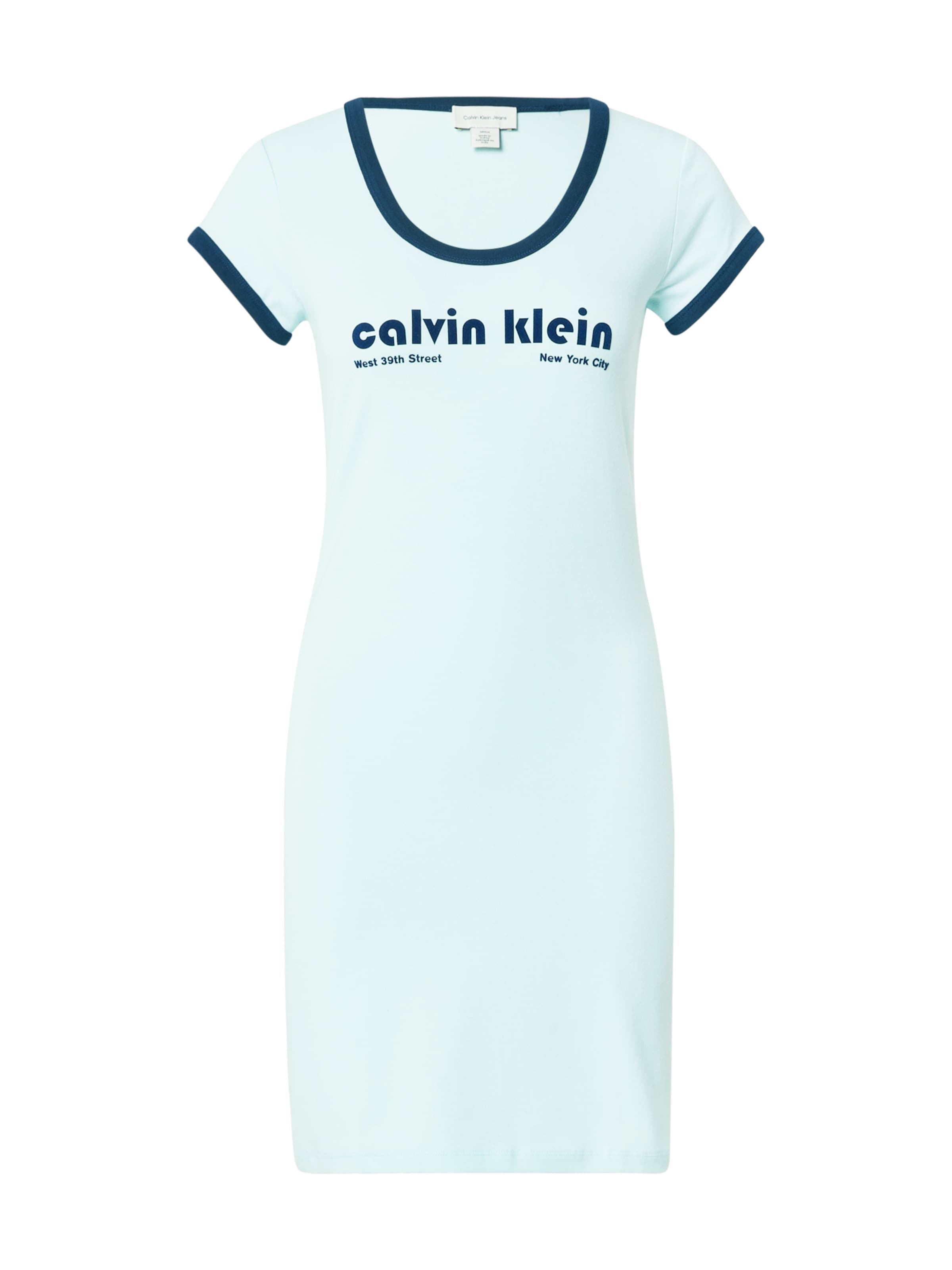 Calvin Klein Jeans Dress in Green: front