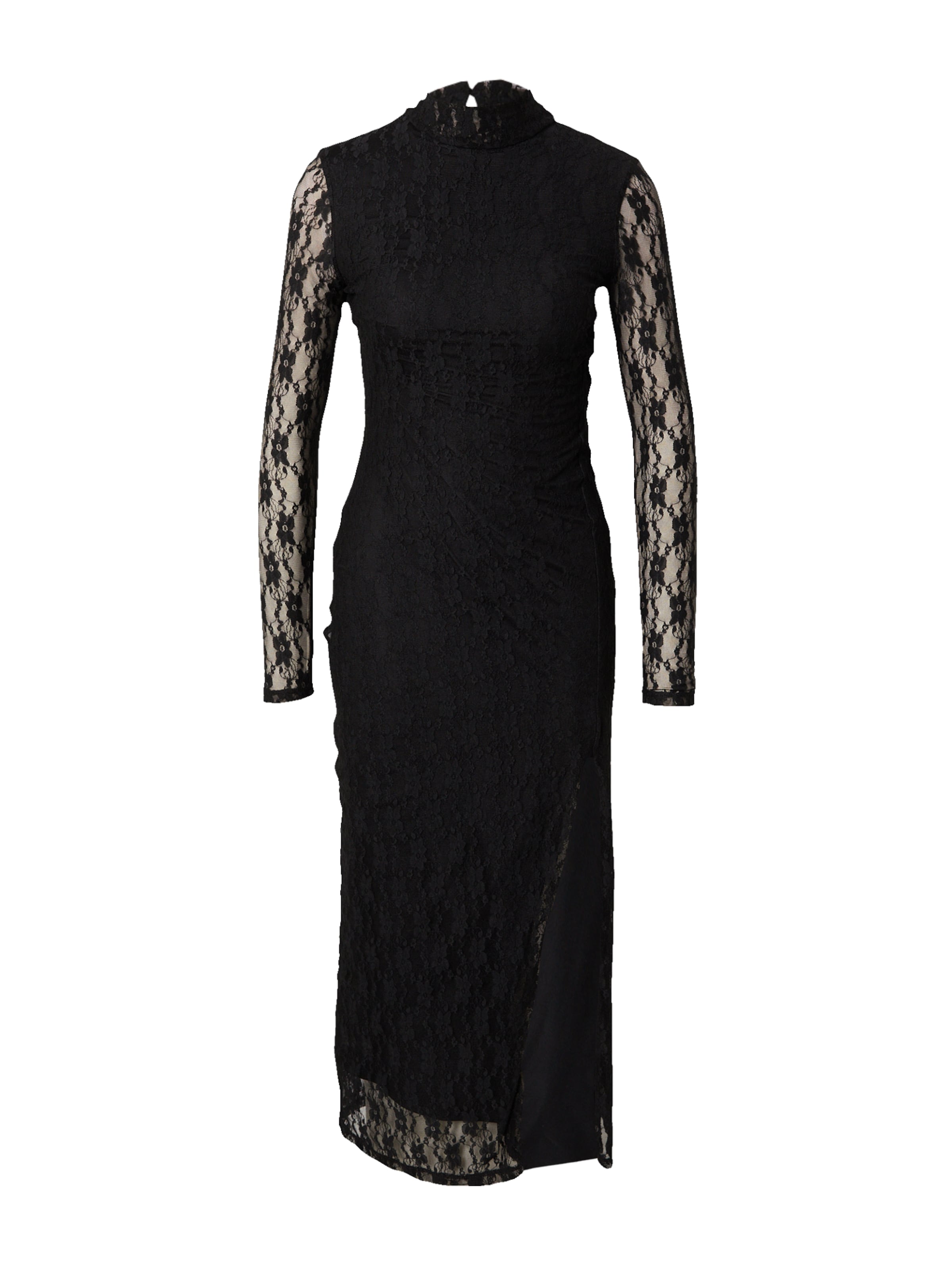 EDITED Kleid 'Yasna' in Schwarz: Vorderseite