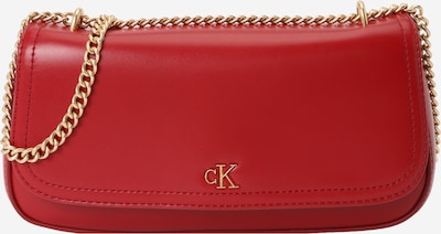 One Size dydžio Rankinė su ilgu dirželiu 'Monogram Chain Strap Convertible' iš Calvin Klein, spalva – kraujo spalva, Prekių apžvalga