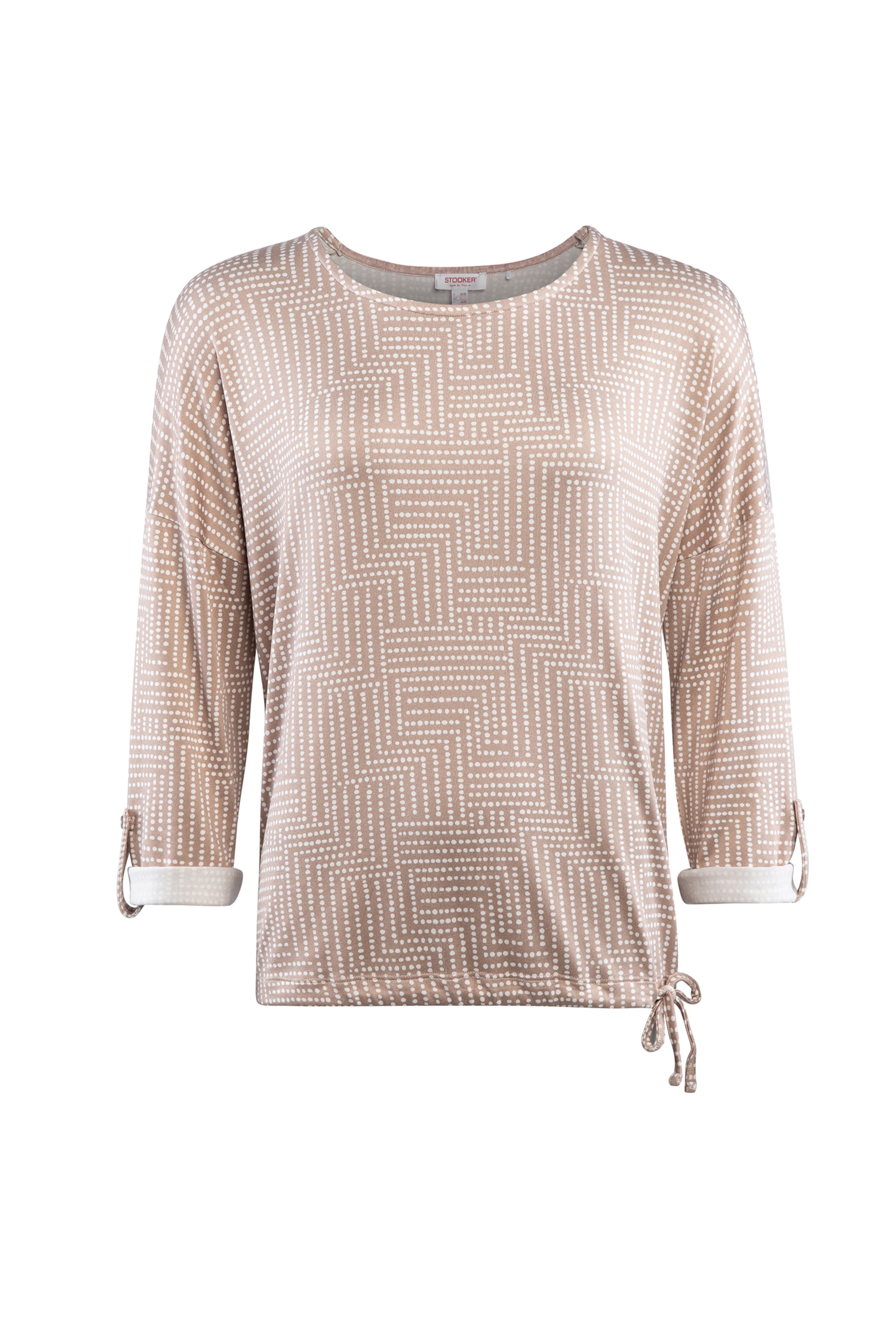T-shirt 'Carly' STOOKER WOMEN en beige : devant
