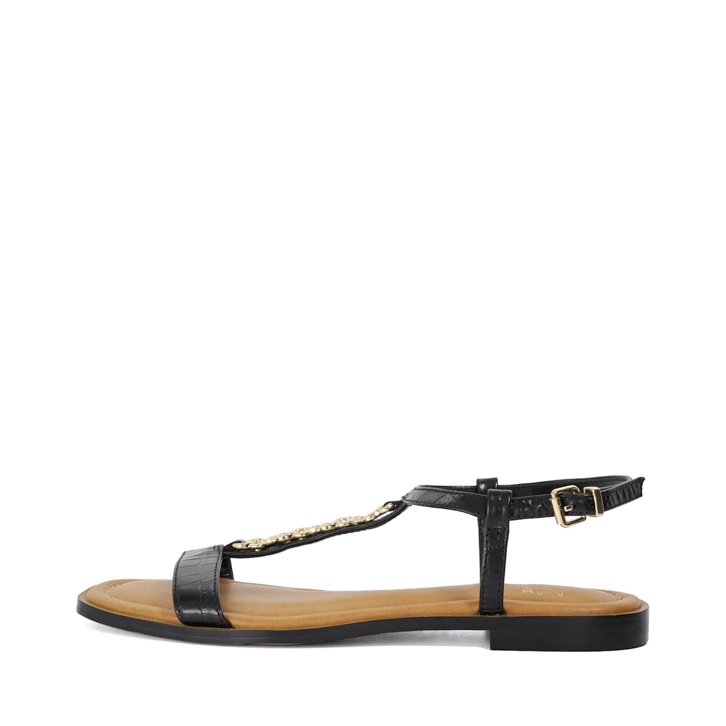 Dune LONDON Sandale in Schwarz