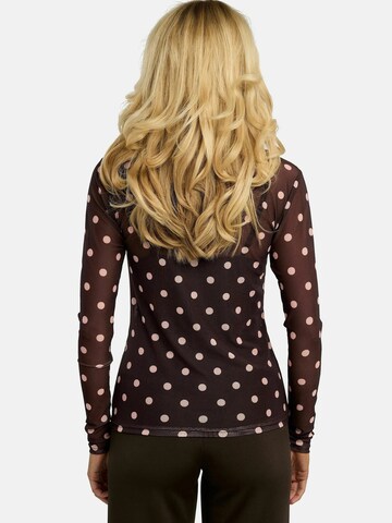 Liberte Essentiel - Top ' MESH ' en lila