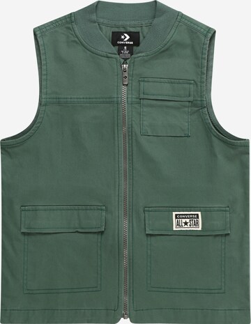 Gilet di CONVERSE in verde: frontale