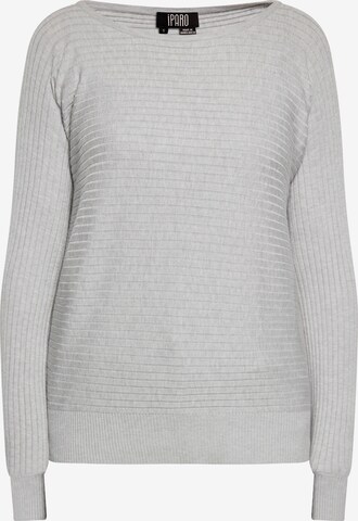 IPARO Sweater in Grey: front