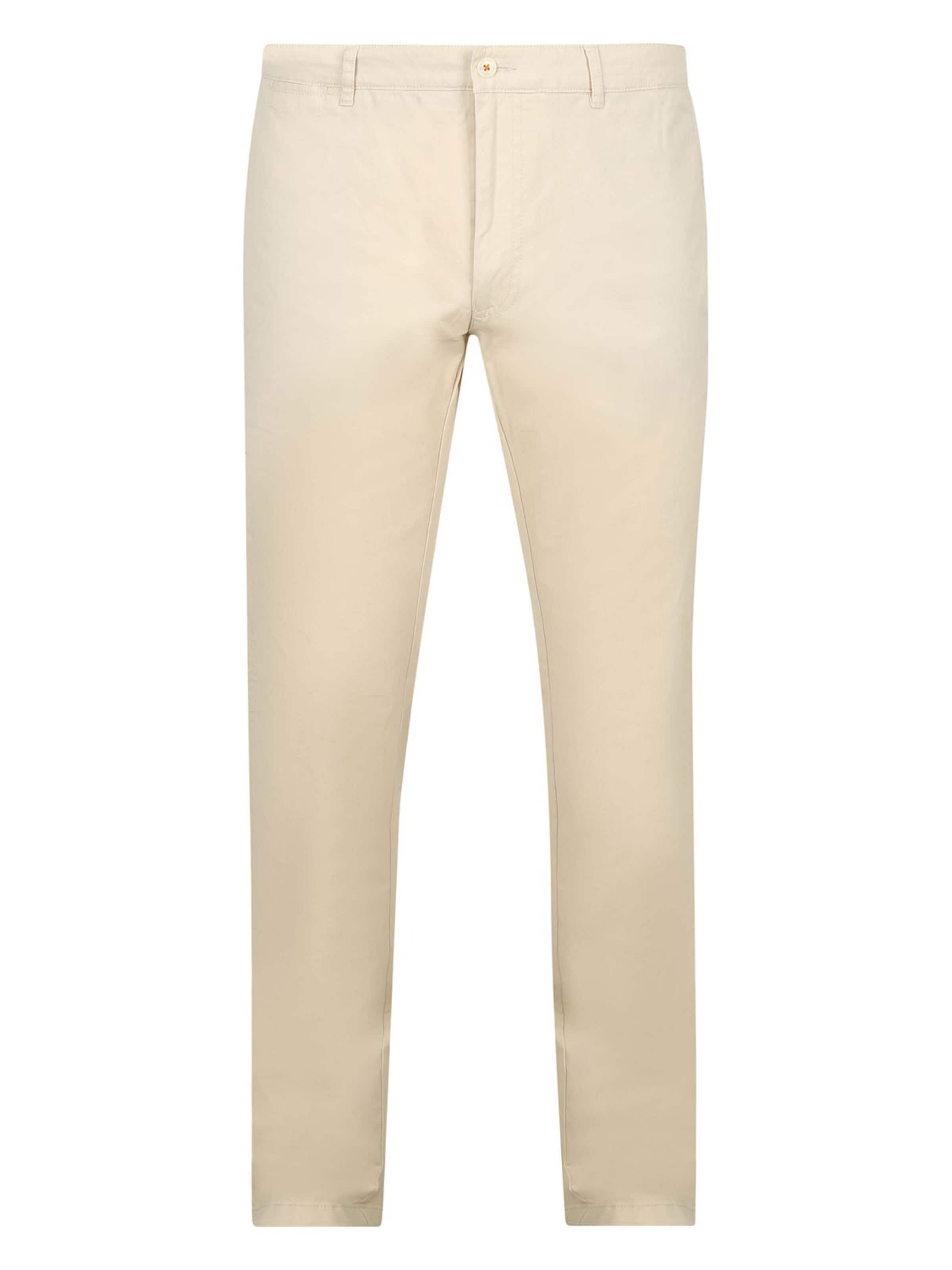 Suitable Chino 'Plato' in Beige: voorkant