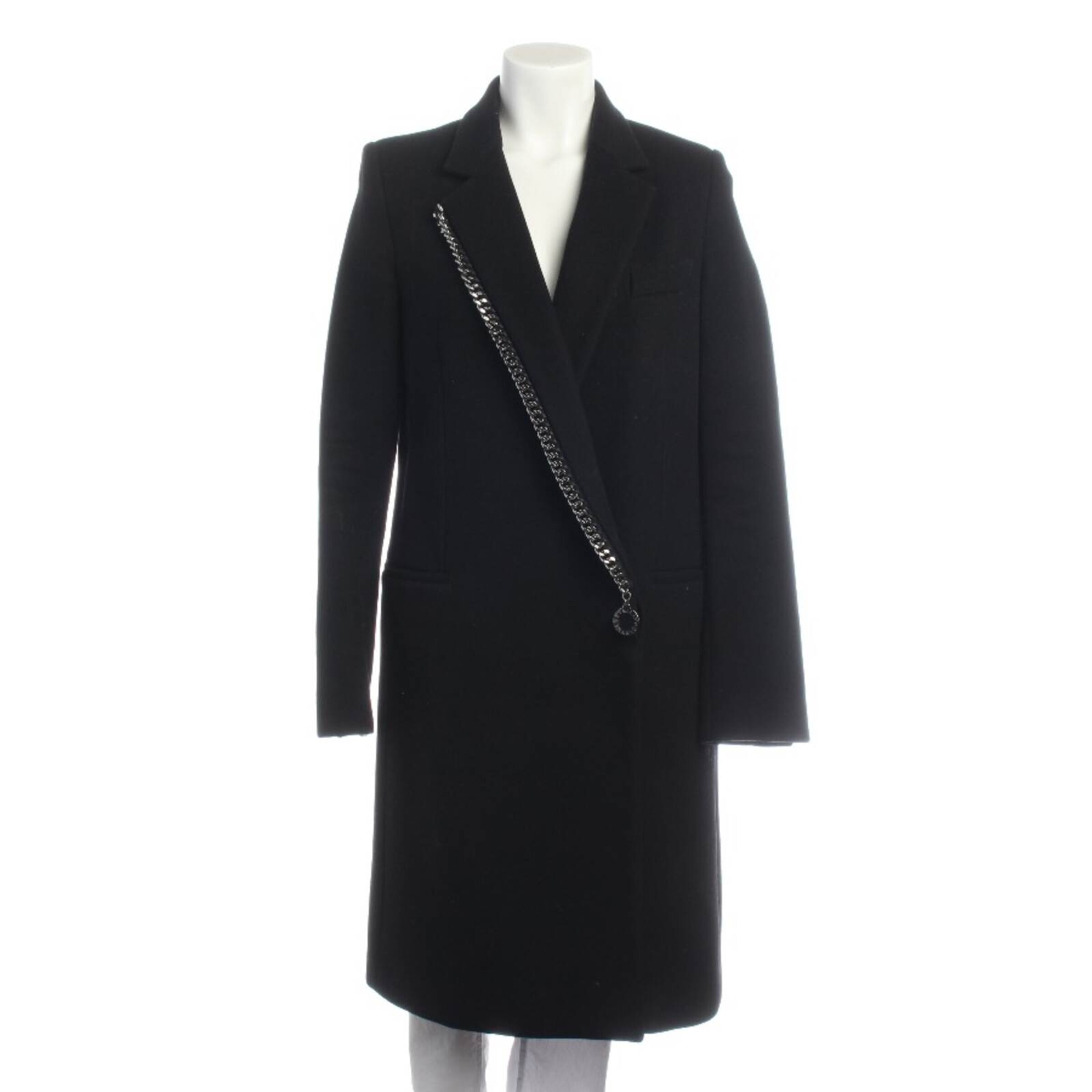 Stella McCartney Jacket & Coat in XS in Black: front