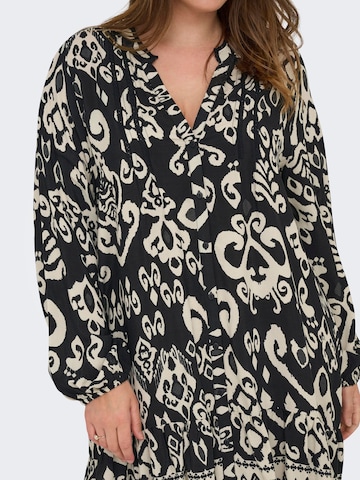 ONLY Carmakoma Shirt dress 'CARAja' in Black