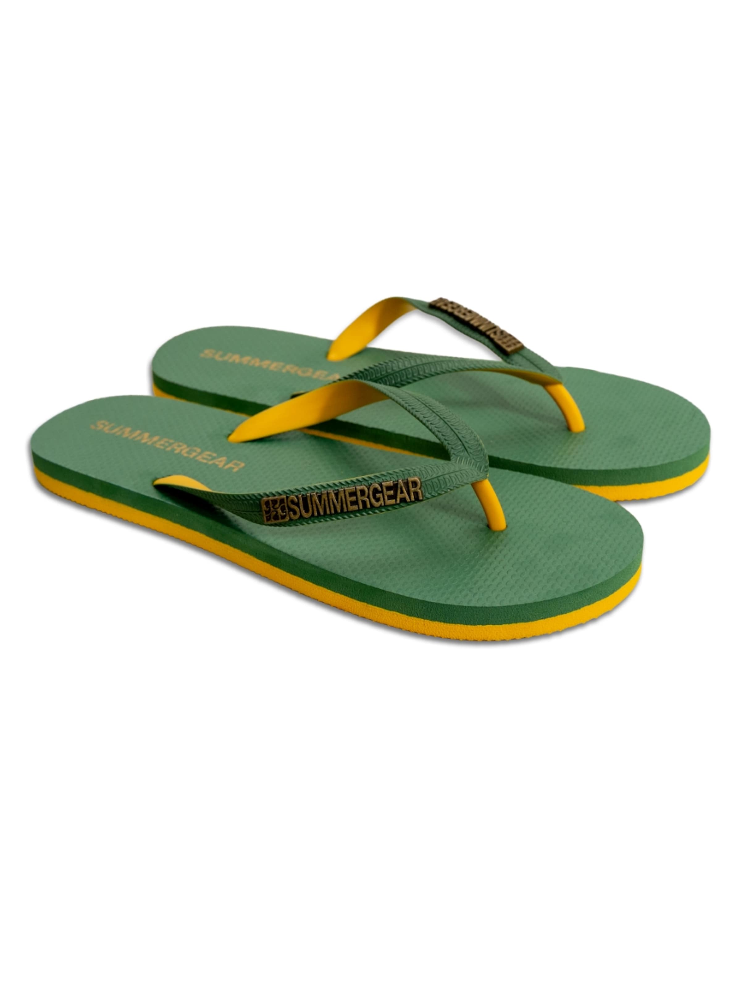 Pantoufle 'Teenslipper Regular Fit' SummerGear en vert