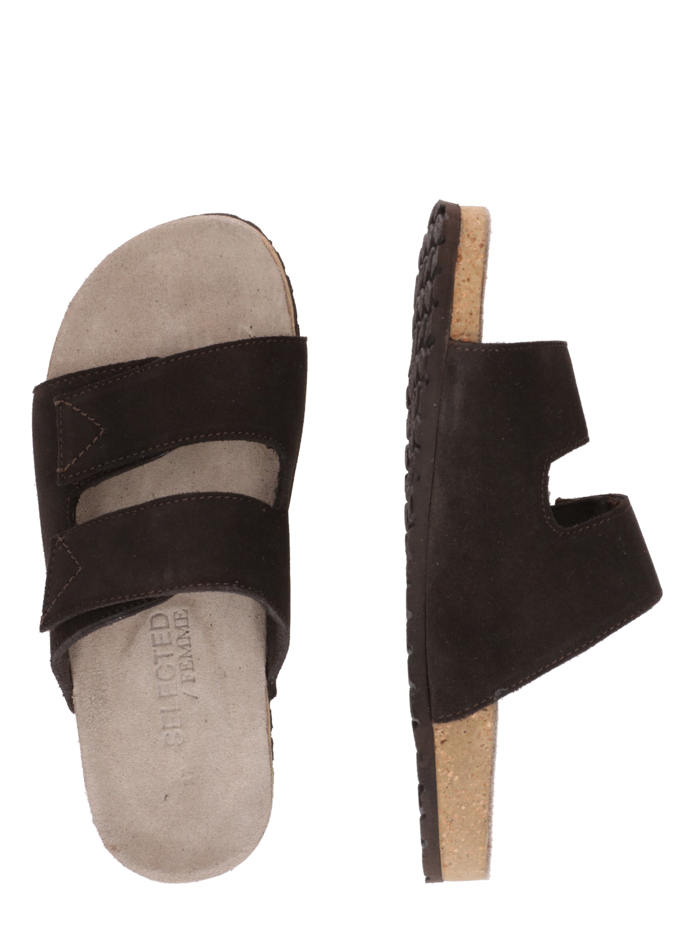 Zoccoletto 'SLFBETSY' di SELECTED in marrone