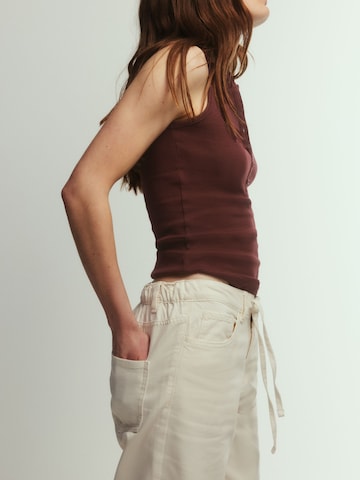 The Set Топ в Бежевый