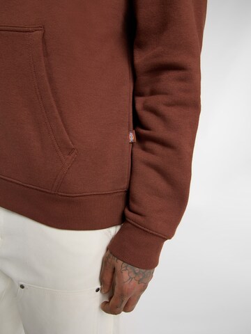 DICKIES Sweatshirt 'Oakport' in Braun