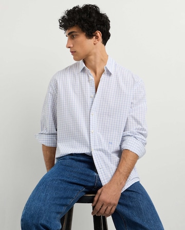 Pepe Jeans Bluse 'Robert' in Blau: Vorderseite