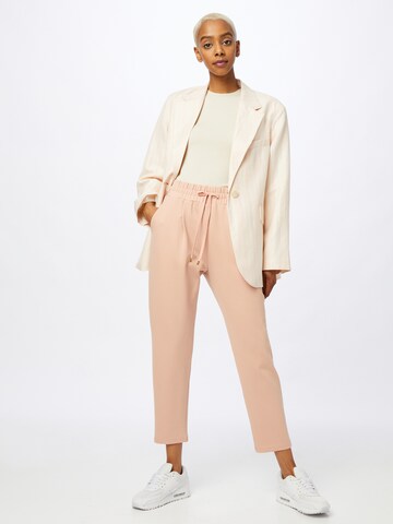 River Island Tapered Παντελόνι σε ροζ