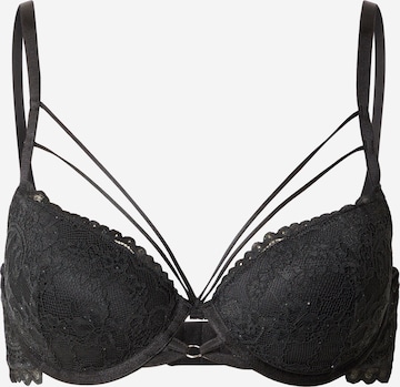Hunkemöller Пуш-ап Бюстгальтер 'Sabrina' в Черный: спереди