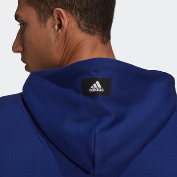 ADIDAS PERFORMANCE Sport sweatshirt i blå