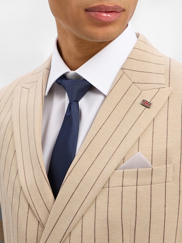 Fit confort Veste de costume Finshley & Harding London en beige