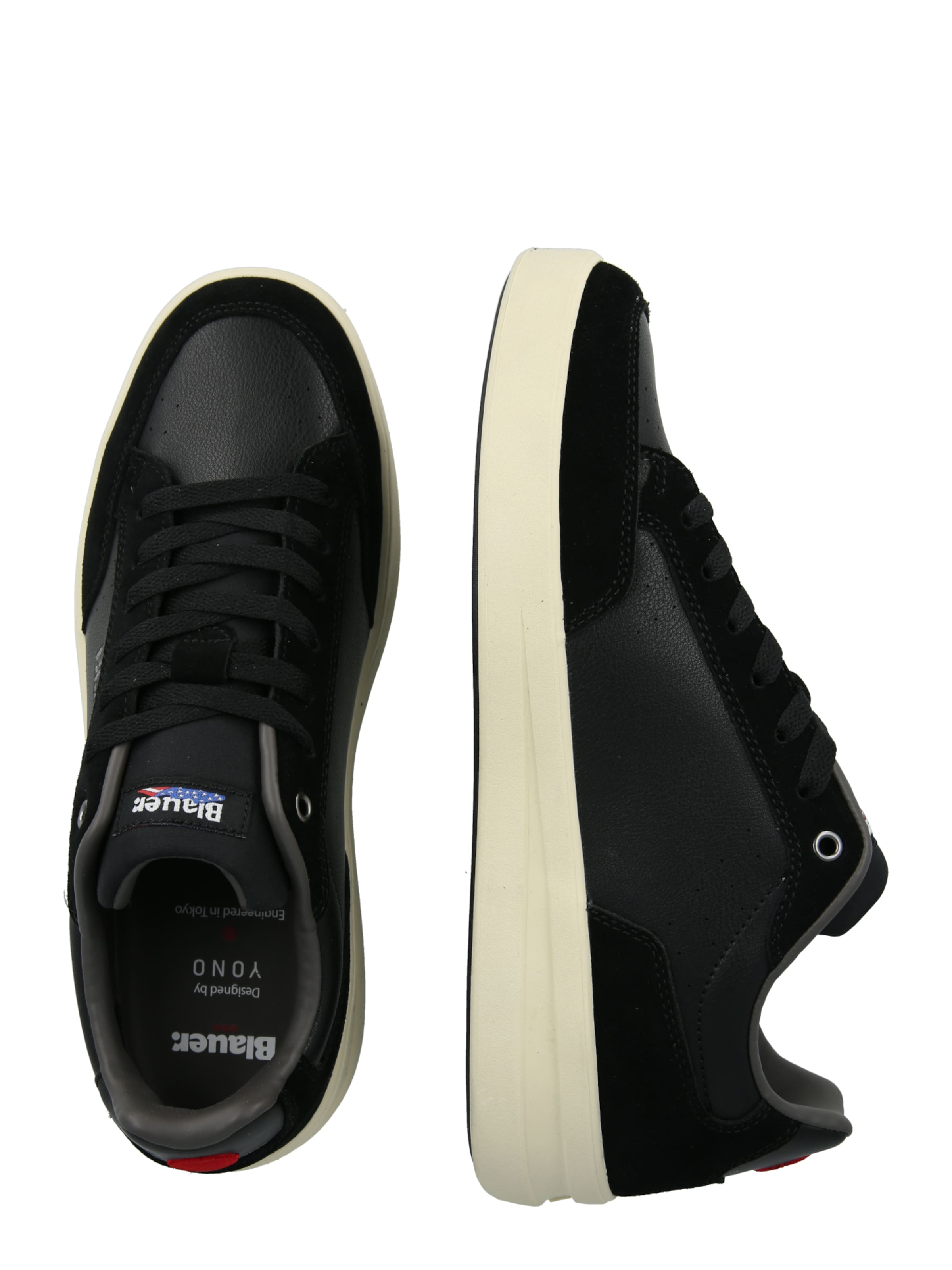 Blauer.USA Sneakers laag in Zwart