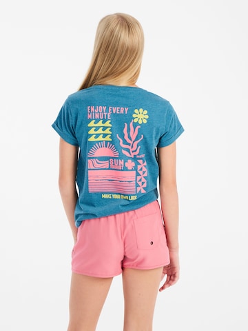 PROTEST Shirt 'PRTMulti JR' in Blau