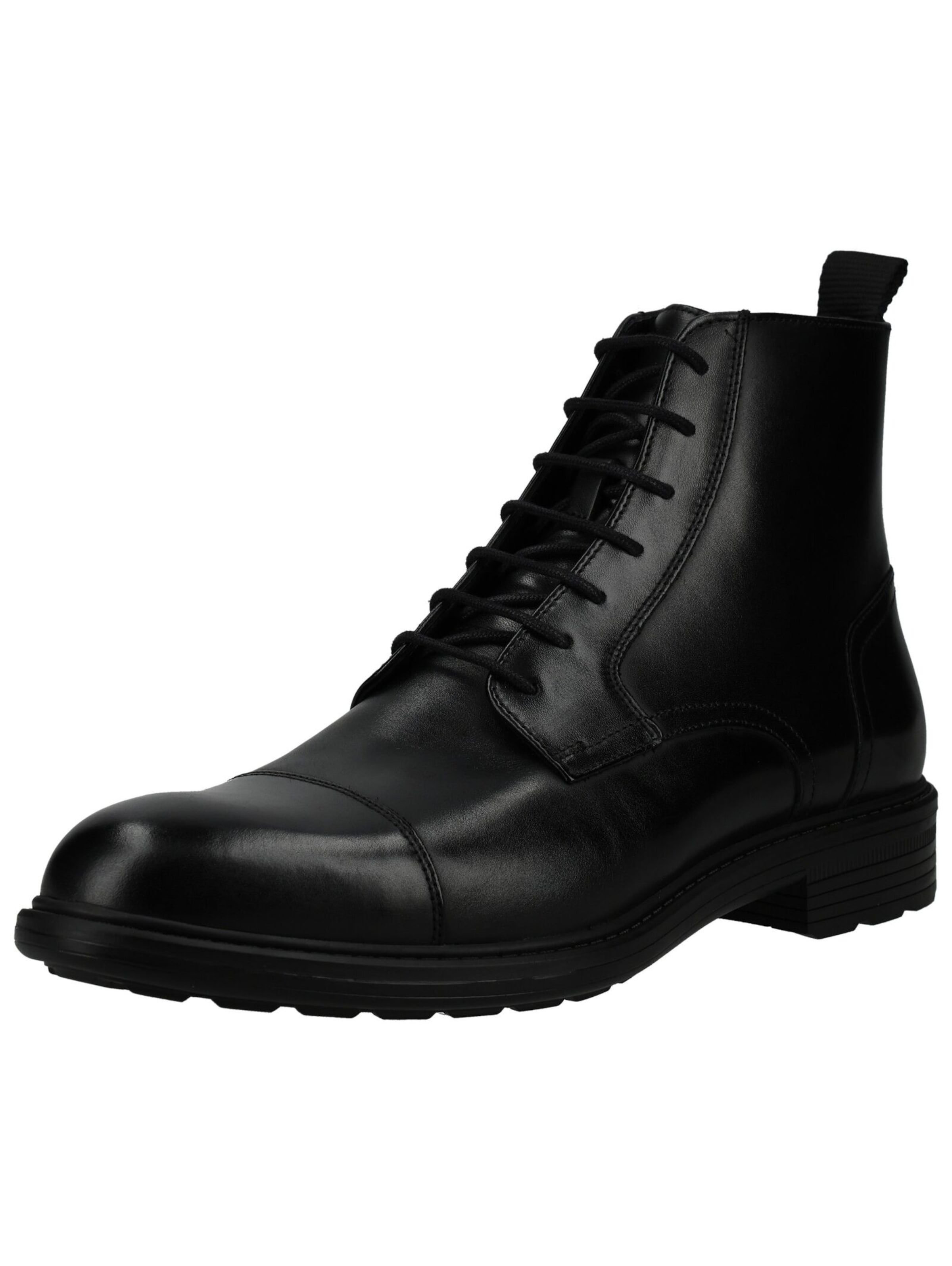 Bottines à lacets GEOX en noir : devant
