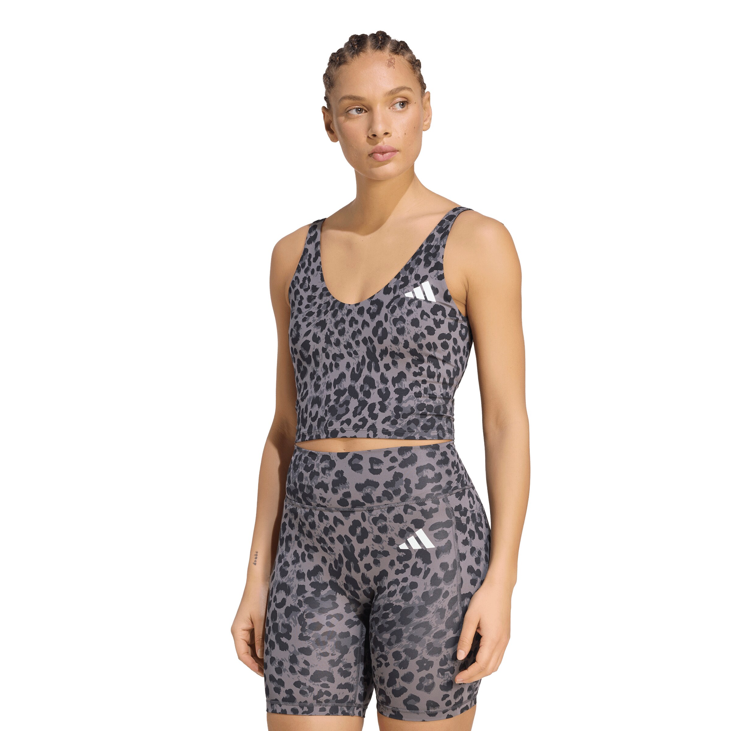 ADIDAS PERFORMANCE Sporttop 'WE' in Grau: Vorderseite