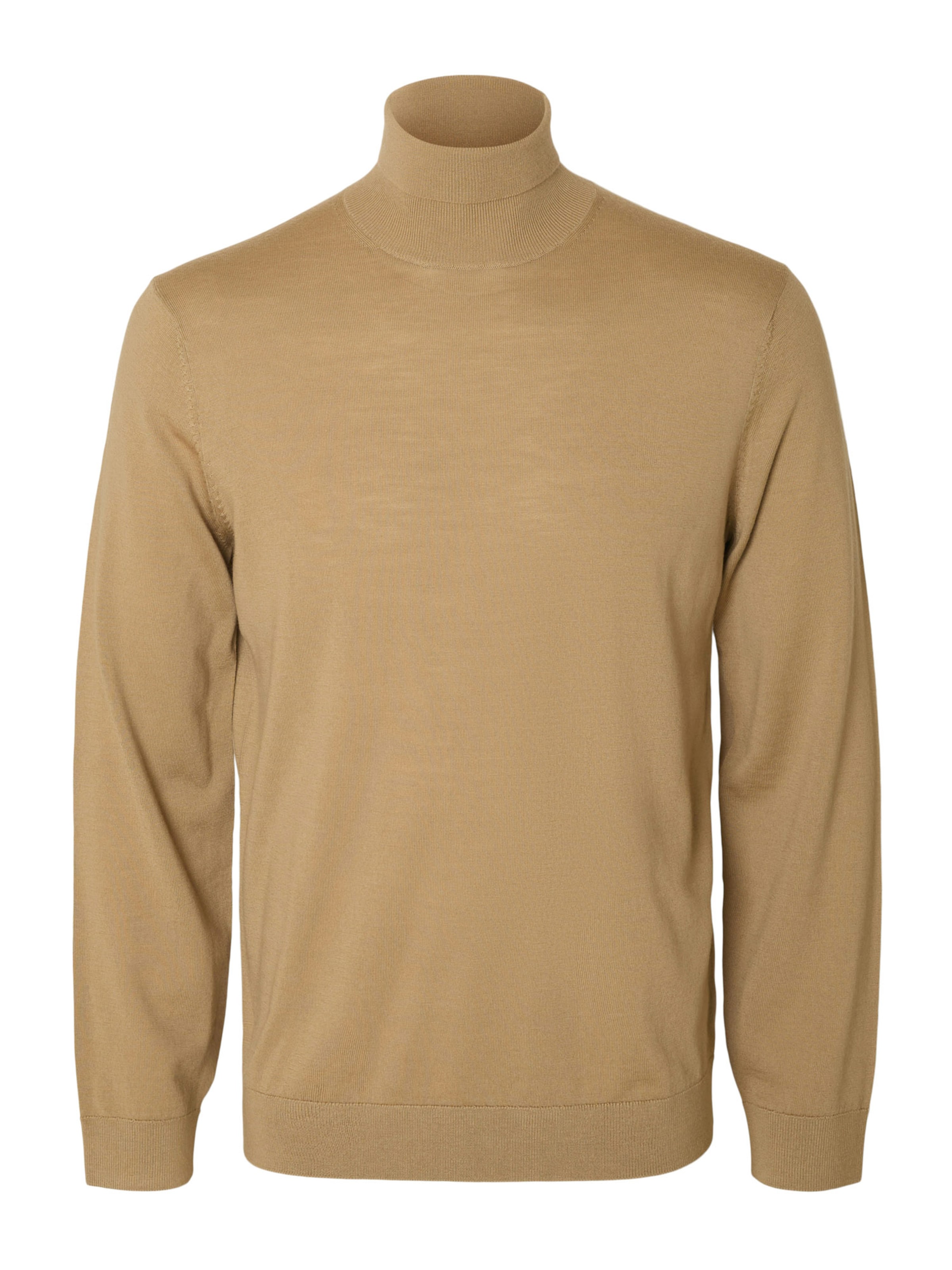 SELECTED Pullover 'SLHTray' in Beige: Vorderseite