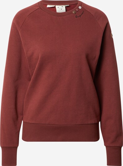 Ragwear Sweat-shirt 'FLORA' en rouge sang, Vue avec produit