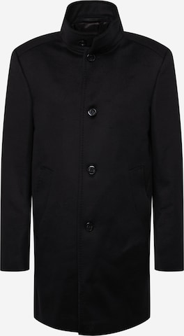 JOOP! Between-Seasons Coat 'Maron' in Black: front