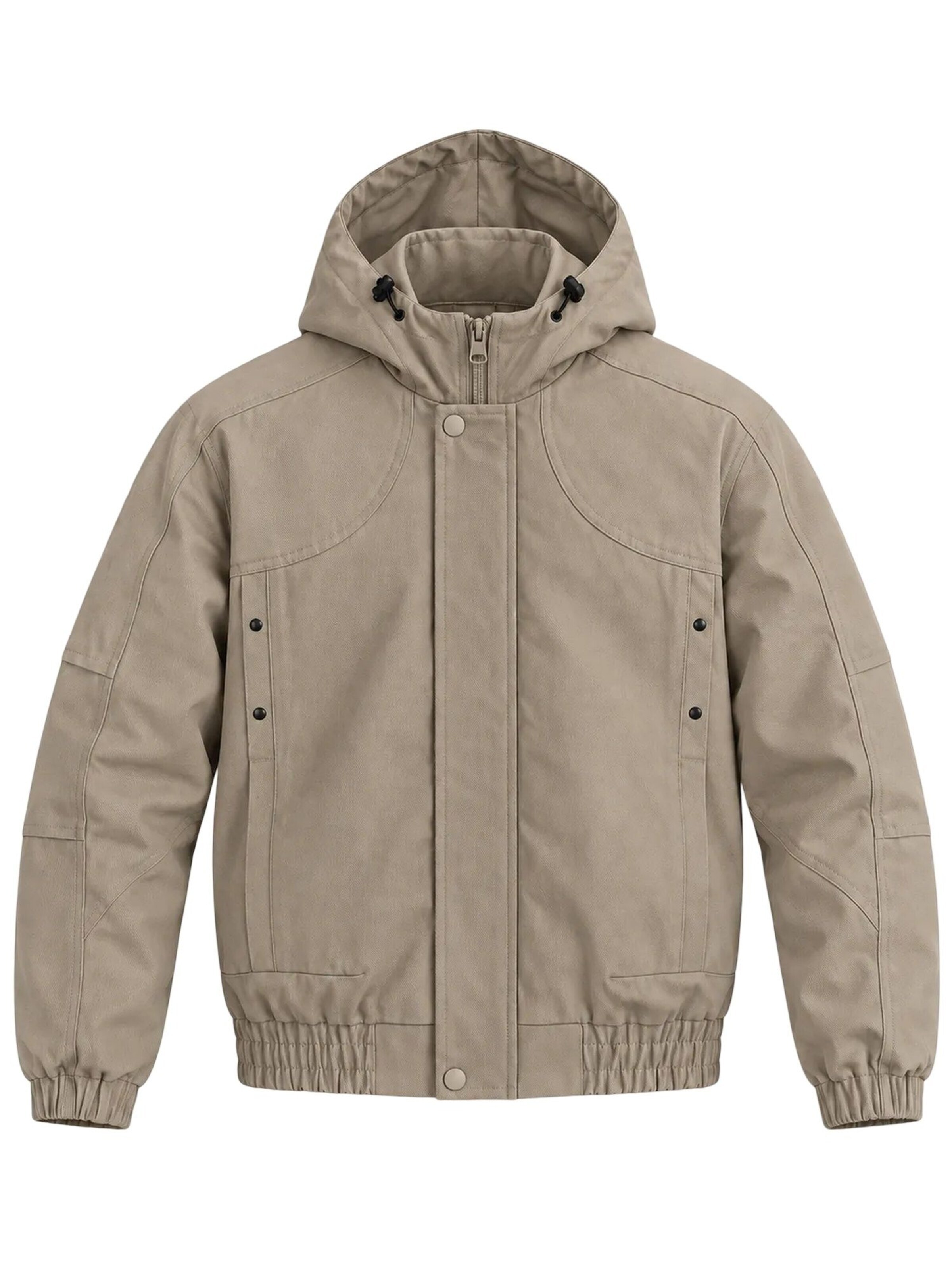 Veste d’hiver Danger en vert : devant