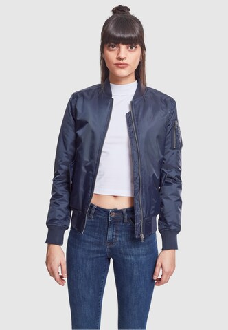 Veste mi-saison Urban Classics en bleu : devant