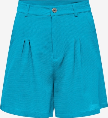 ONLY Pleat-Front Pants 'Nova Toria' in Blue: front