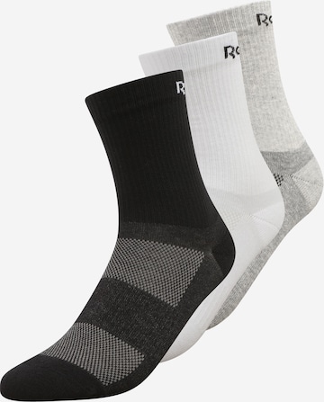 Reebok Sport Αθλητικές κάλτσες σε μαύρο: μπροστά