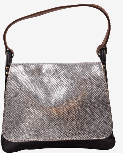 ebarrito Henkeltasche 'ISABELLA BAG' in schwarz / silber, Produktansicht