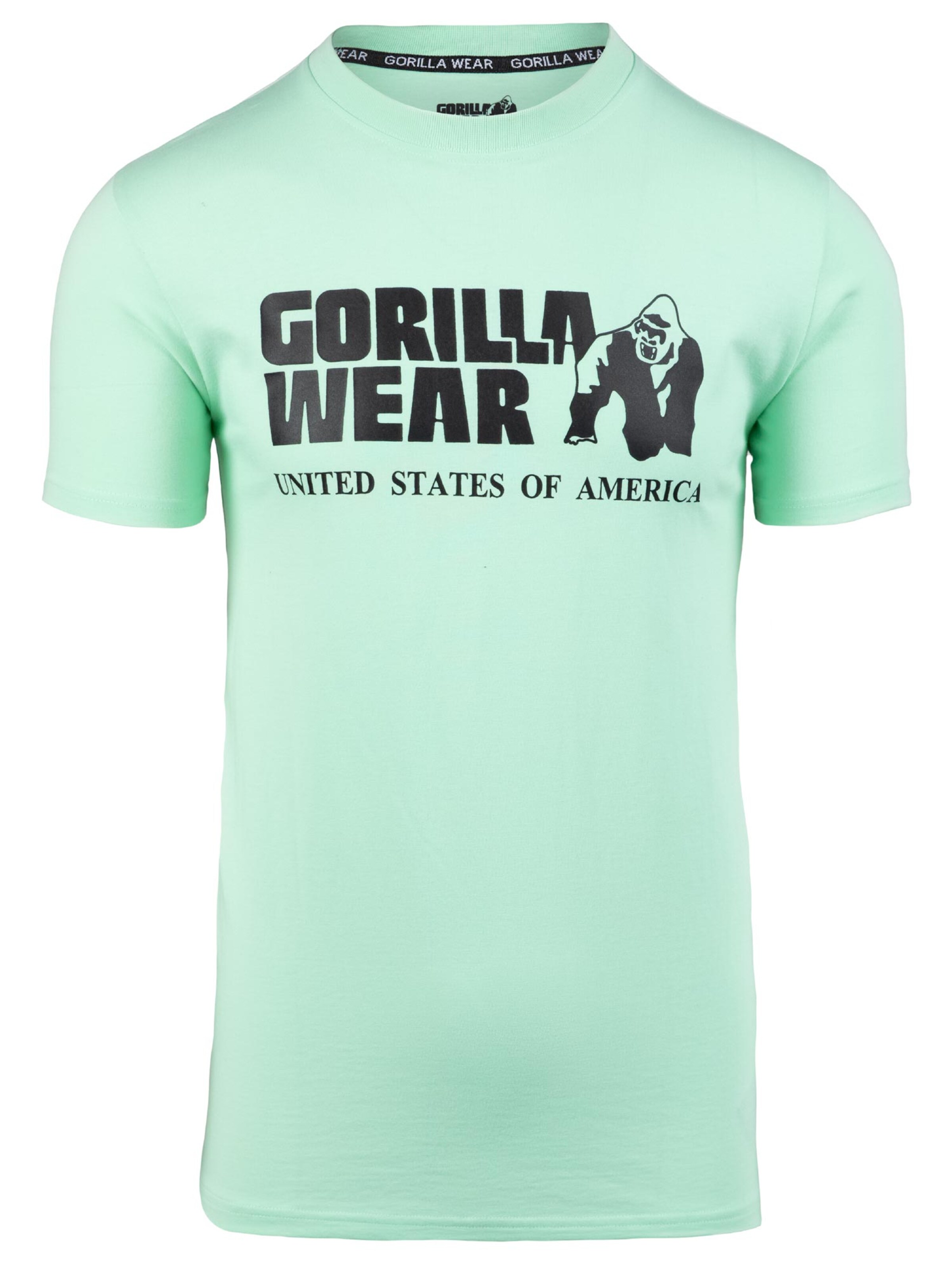 Maglia funzionale di Gorilla Wear in verde: frontale