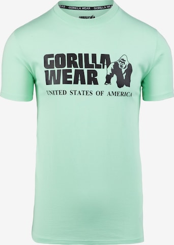 Maglia funzionale di Gorilla Wear in verde: frontale
