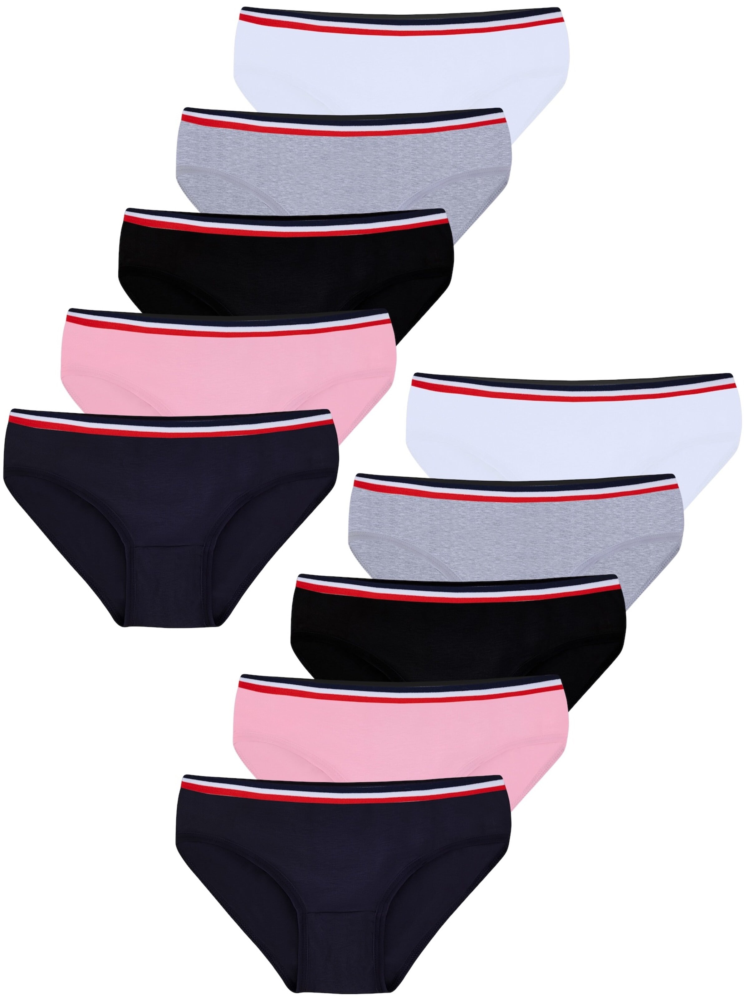 Pantaloncini intimi 'Mädchen Slips Christina' di LOREZA in colori misti: frontale
