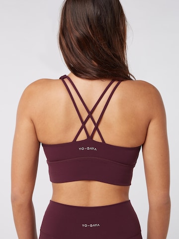 YO-GAYA Bustier Sport bh in Rood