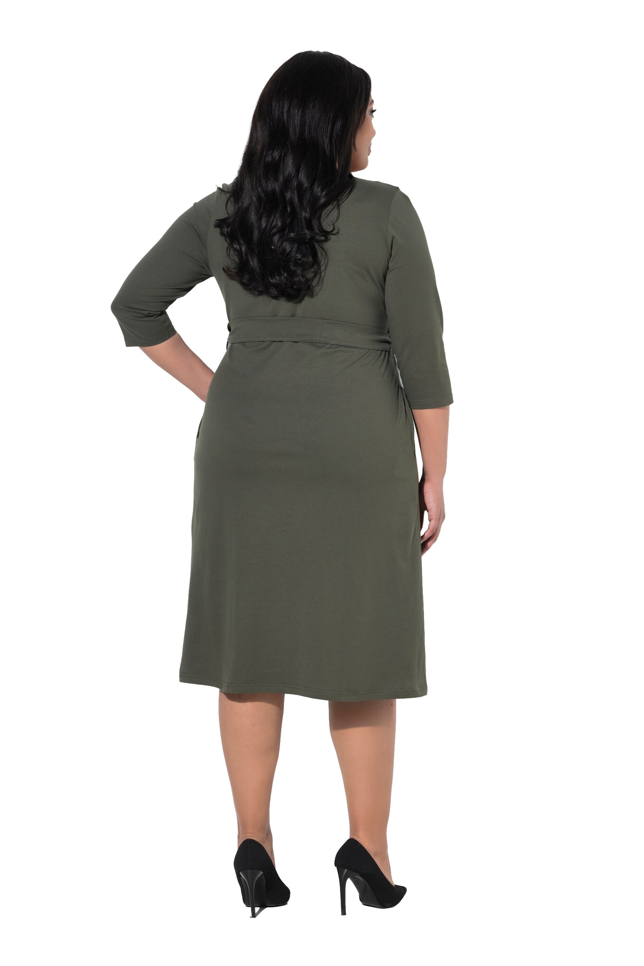Ulla Popken Dress in Green