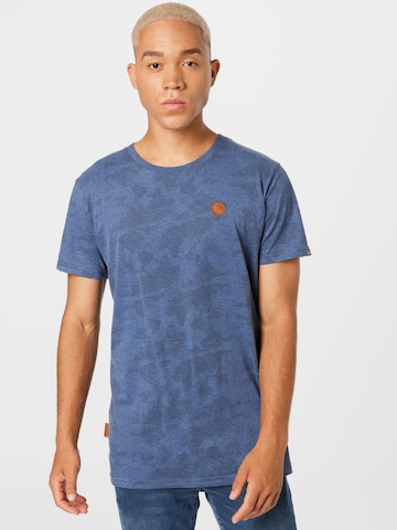 Alife and Kickin Shirt 'Nic' in Blue: front