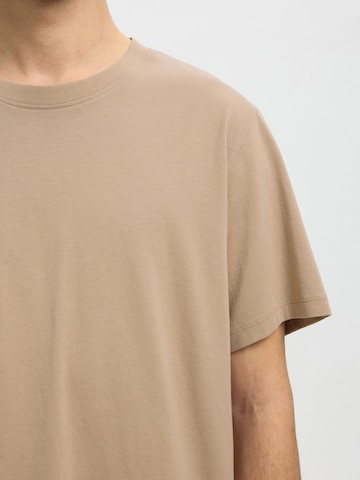 SELECTED Shirt 'Aspen' in Beige