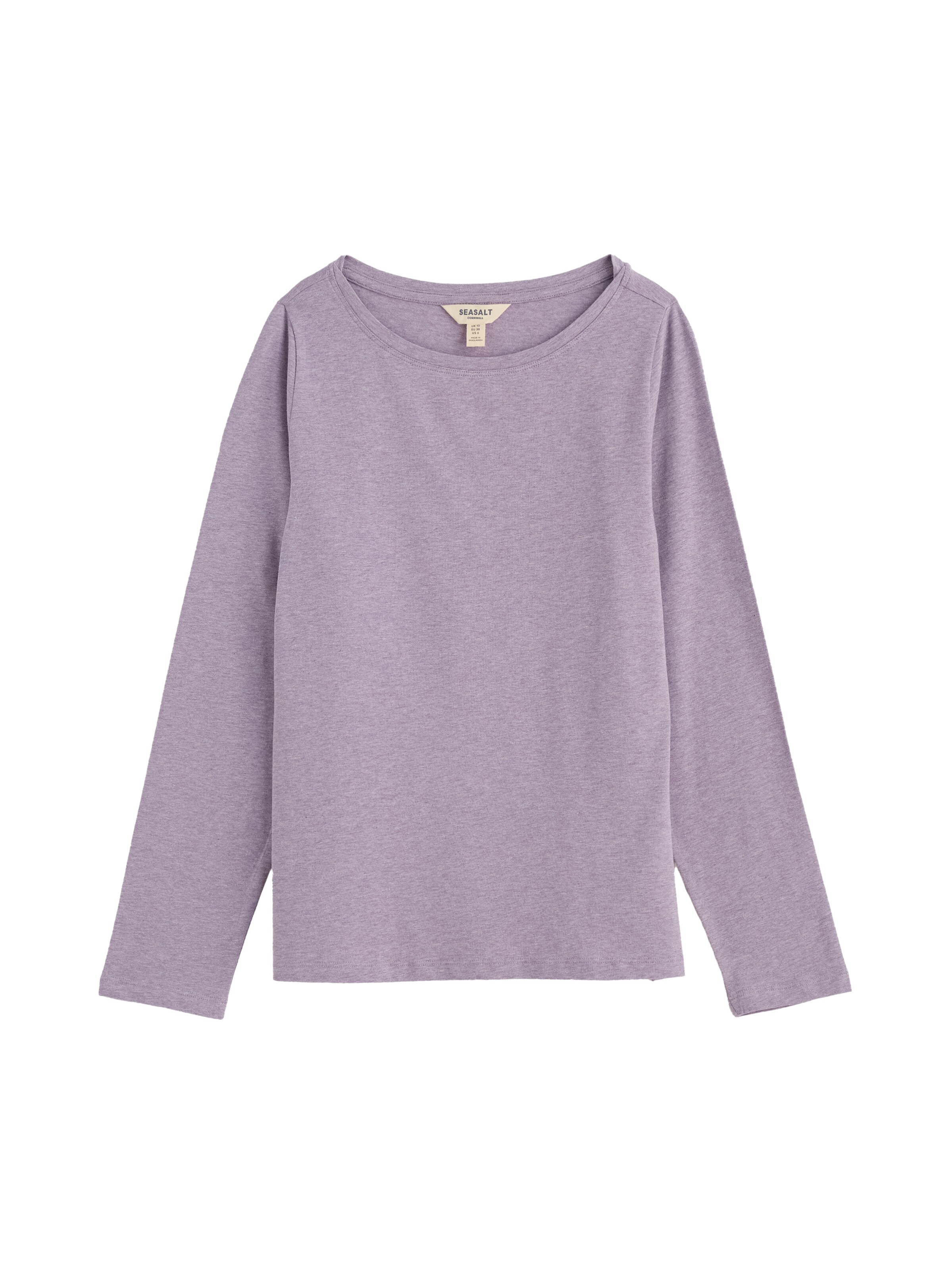Seasalt Cornwall Shirt 'Easel' in Purple: front