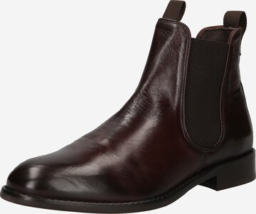 Hudson London Chelsea Boots 'MADDEN' in Brown: front