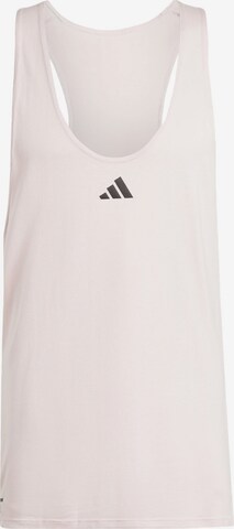 ADIDAS PERFORMANCE Functioneel shirt 'Workout Stringer' in Roze: voorkant